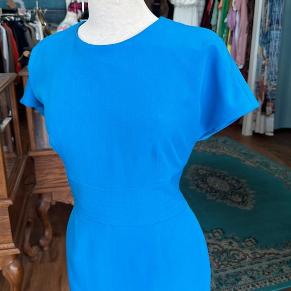 Anne Klein Electric Blue Dress Size 8 - Picture 4 of 10